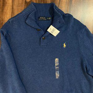 Ralph Lauren Quarter Button Sweater
